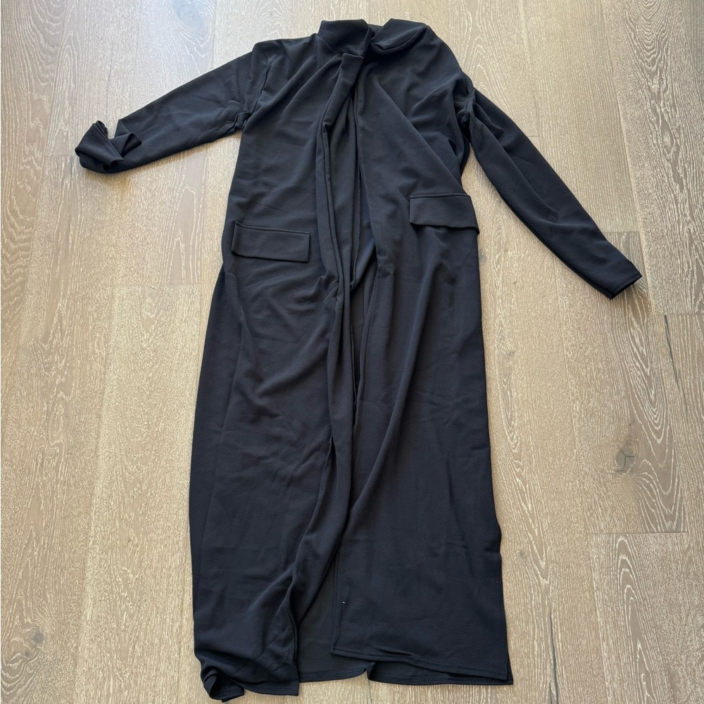 Boohoo Plus split side maxi duster